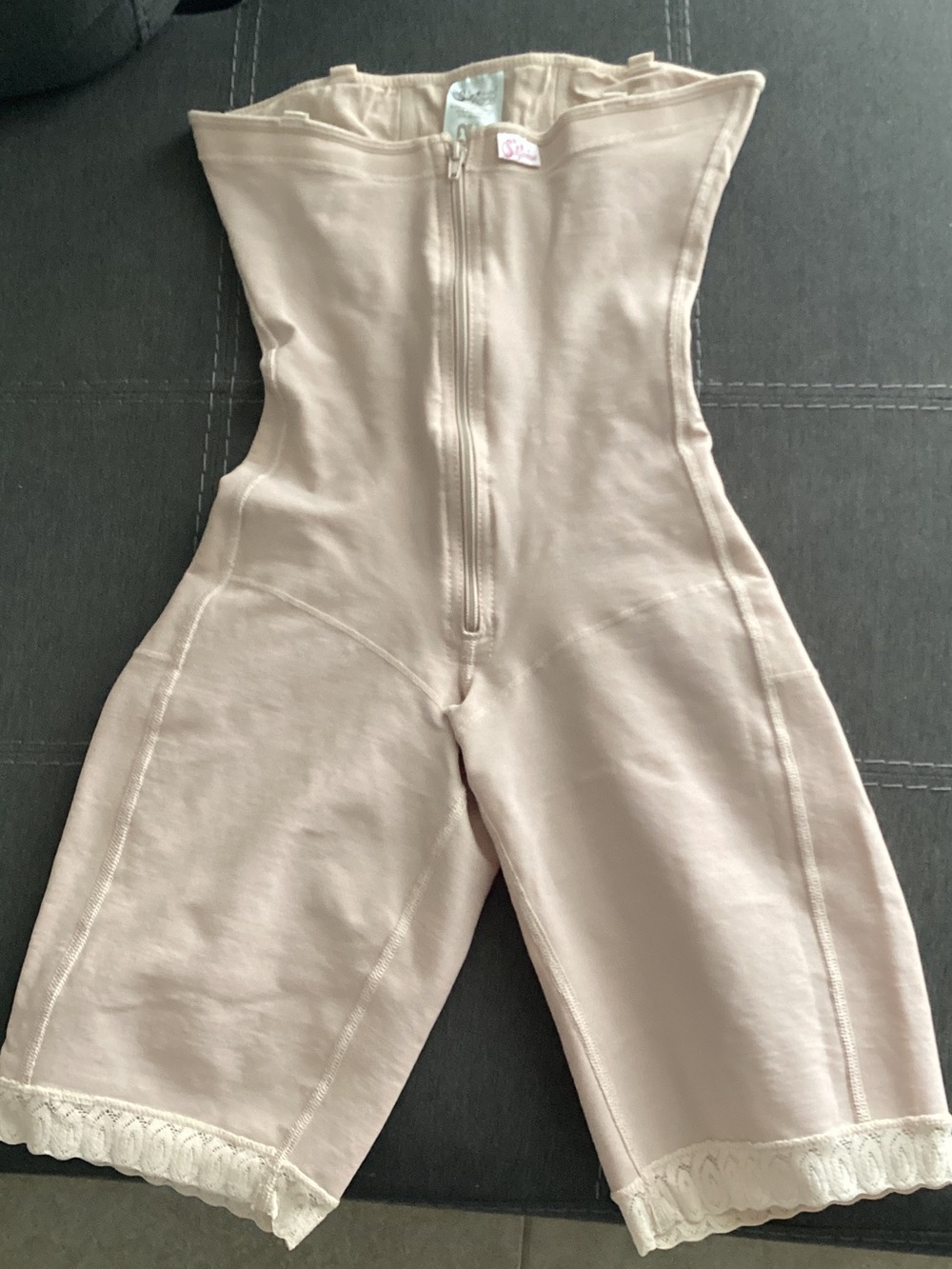 High-Waist Nude Shaping Bodysuit Shorts - Women Intimates